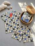 Boys' Plaid & Teddy Bear Print Pyjama Set