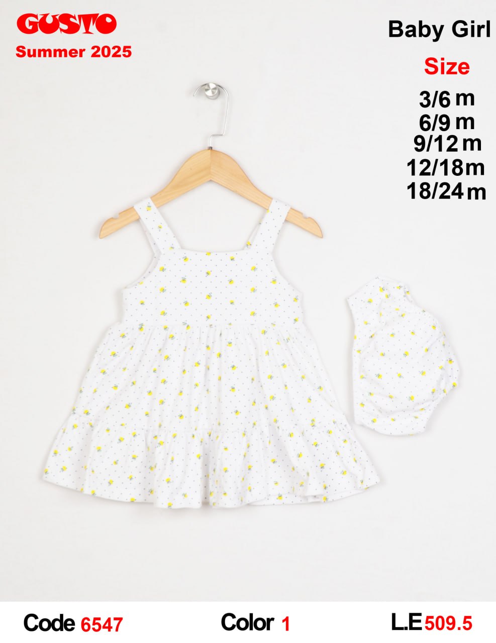 Pink and White Baby Girl Sleeveless Floral